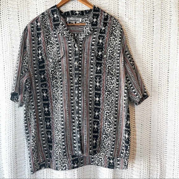 SK & Company Button Down Blouse - Picture 1 of 5